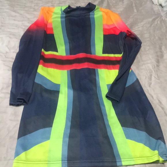 Color Block Dress - Picture 2 of 6